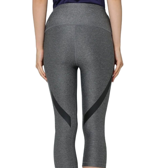 Puma Heathered Gray PWRSHAPE Capri Leggings Medium - Picture 9 of 14